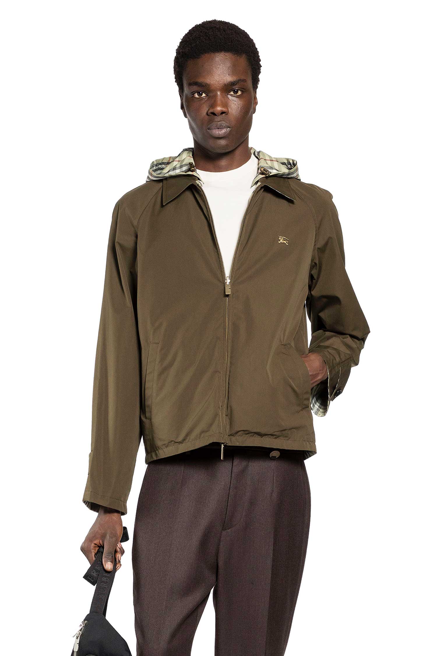 Reversible Check Cotton Jacket