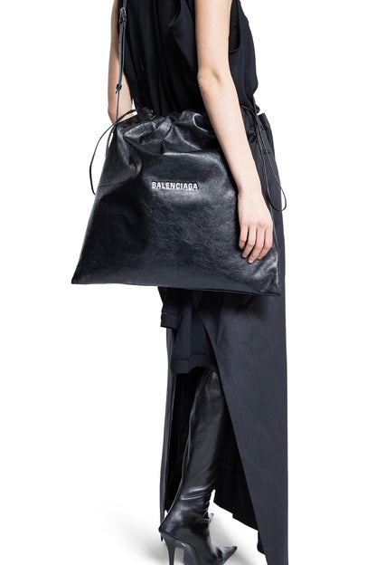 BALENCIAGA WOMAN BLACK SHOULDER BAGS