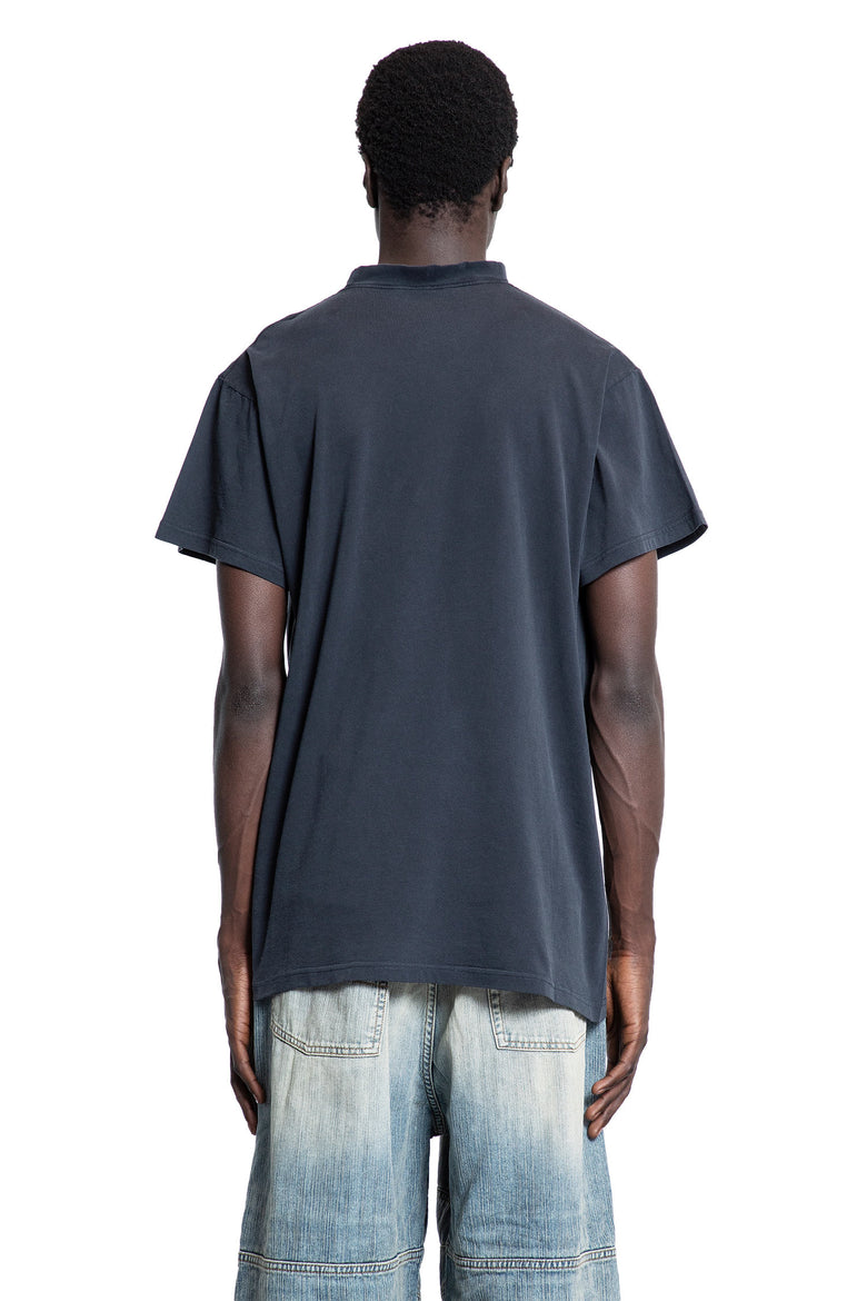 BALENCIAGA MAN BLACK T-SHIRTS & TANK TOPS