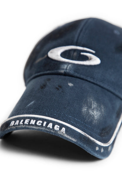 BALENCIAGA MAN BLUE HATS