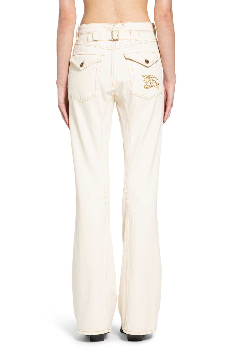 BURBERRY High-Rise Bootcut Jeans woman