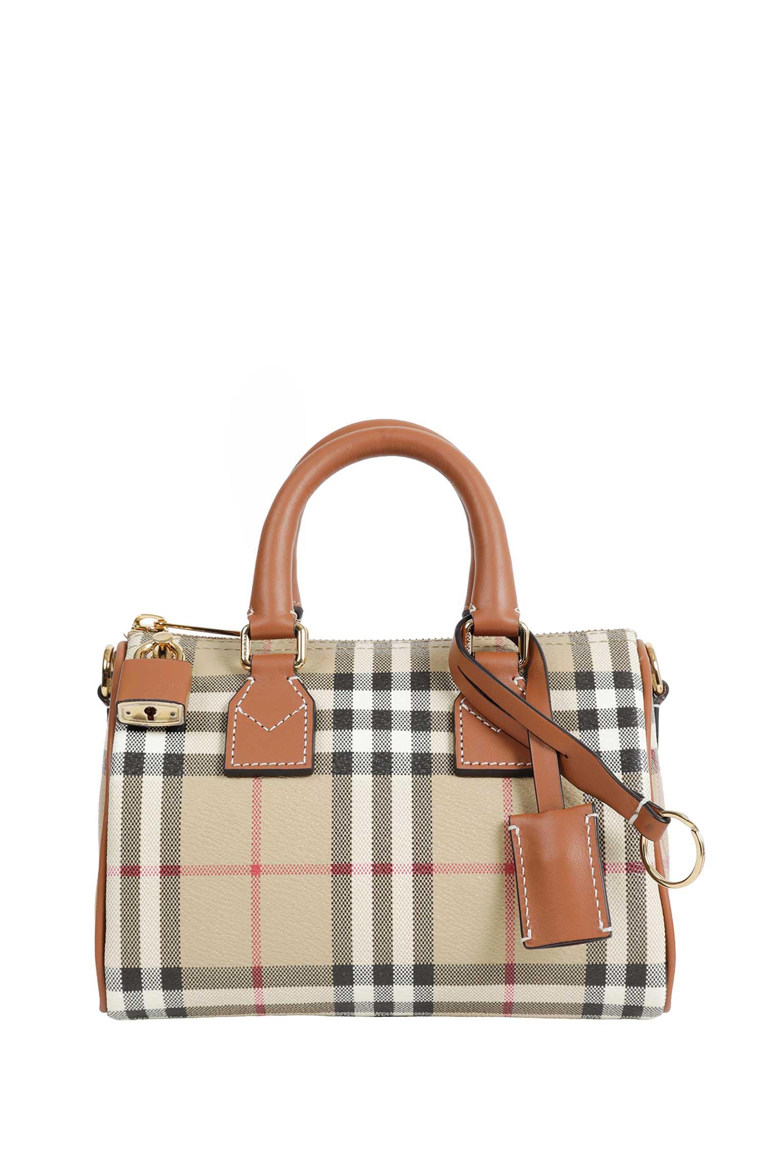 Mini Check Bowling Bag