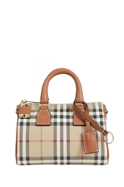 Mini Check Bowling Bag