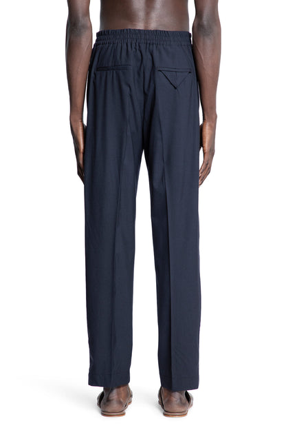 BOTTEGA VENETA MAN BLUE TROUSERS