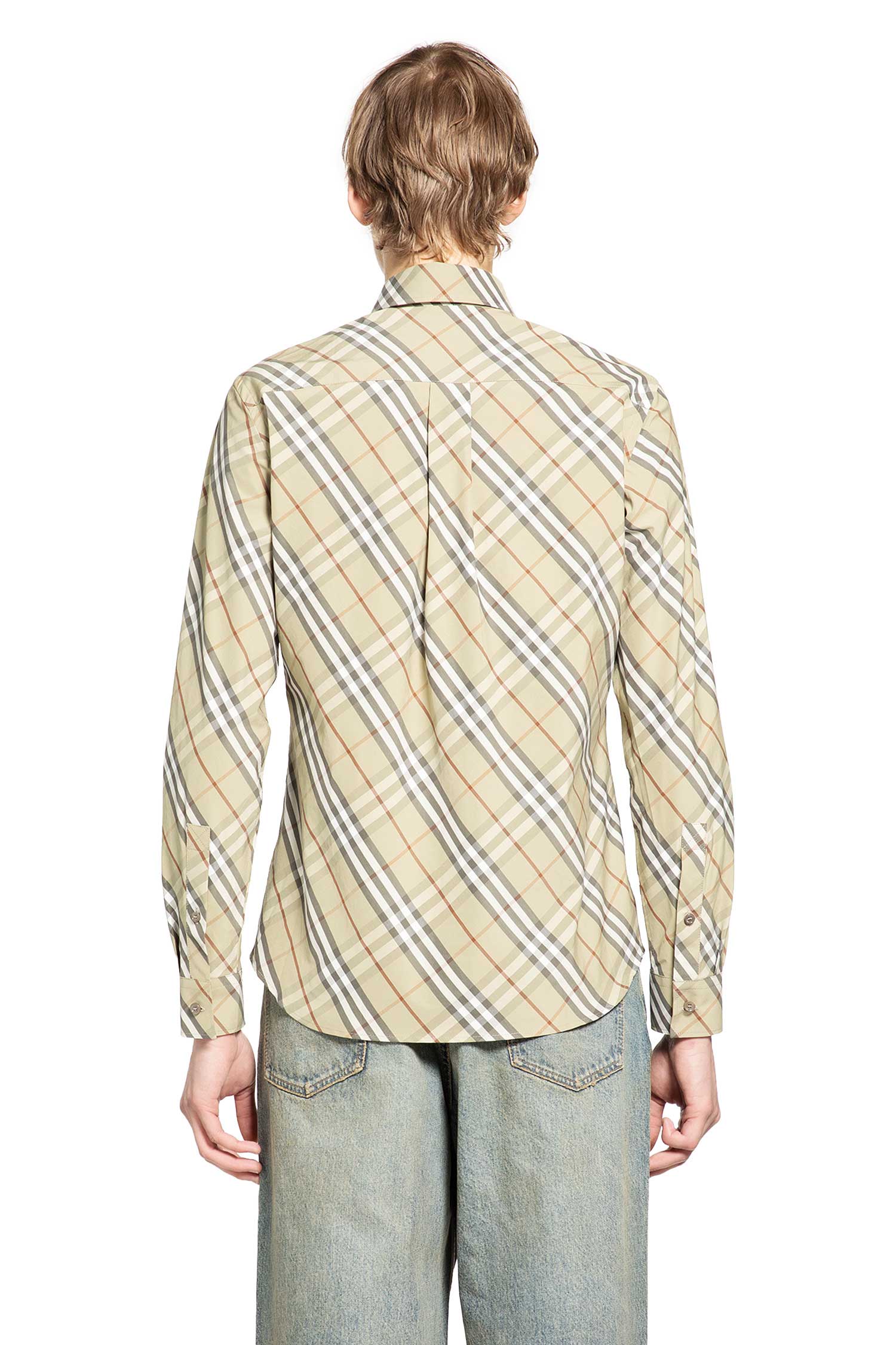 Relaxed Fit Check Cotton Shirt