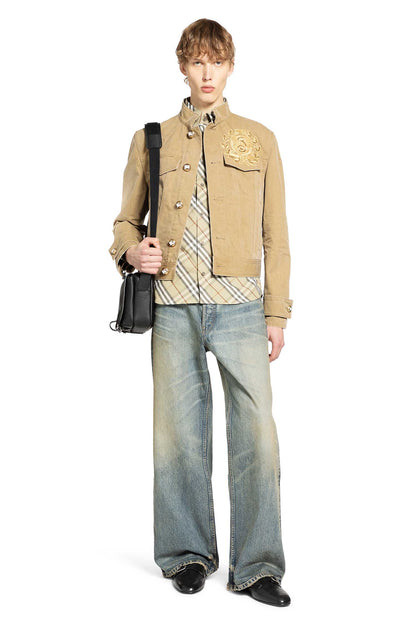 Relaxed Fit Check Cotton Shirt