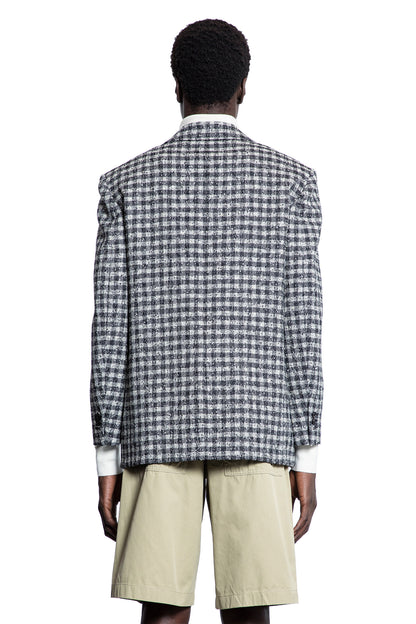 BOTTEGA VENETA MAN BLACK&WHITE BLAZERS