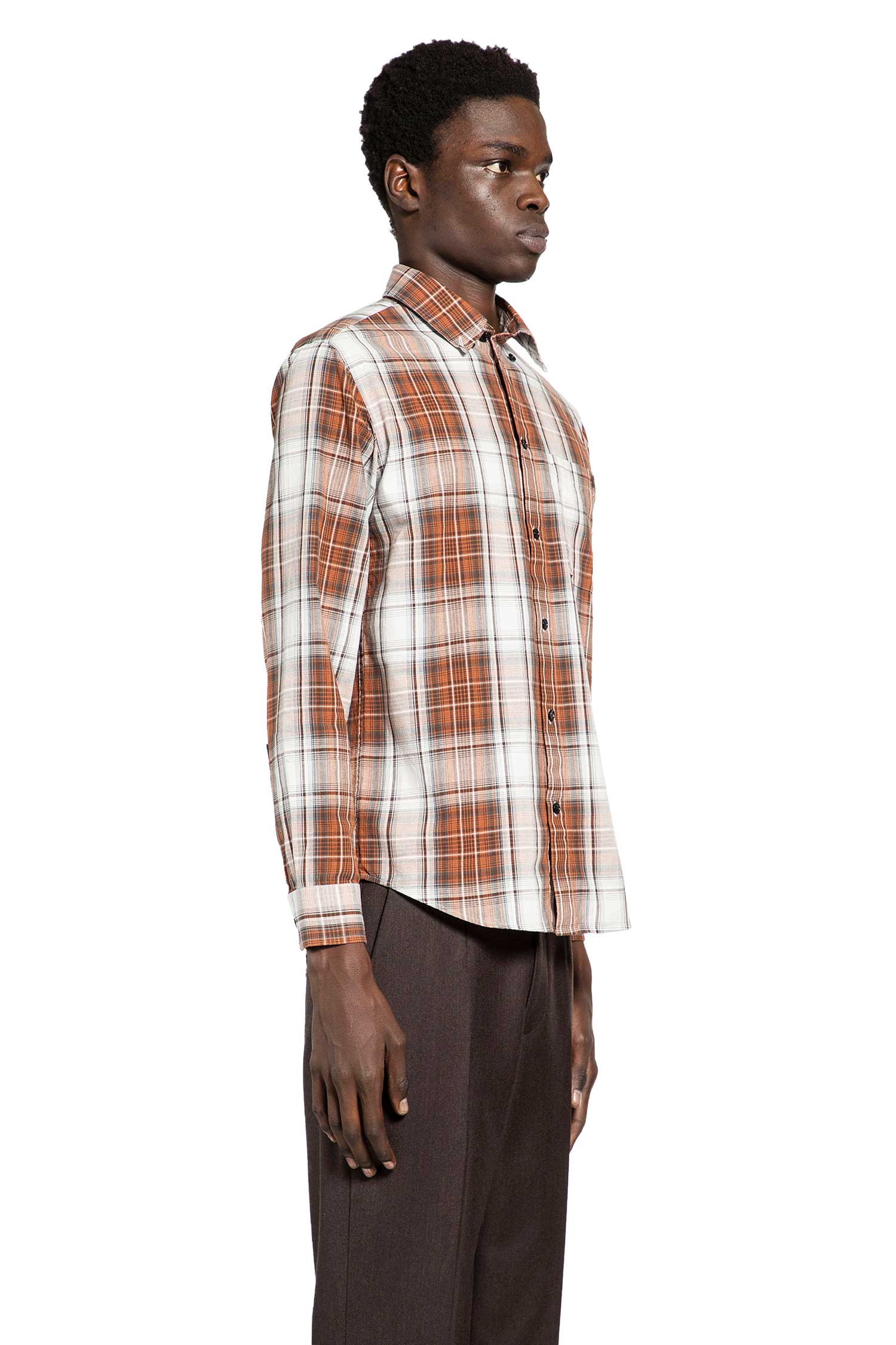 Madras Check Cotton Shirt