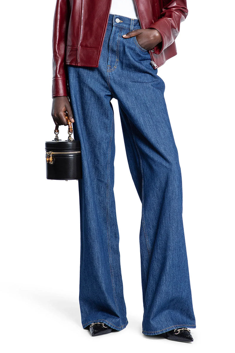 GUCCI WOMAN BLUE JEANS - Antonioli.eu