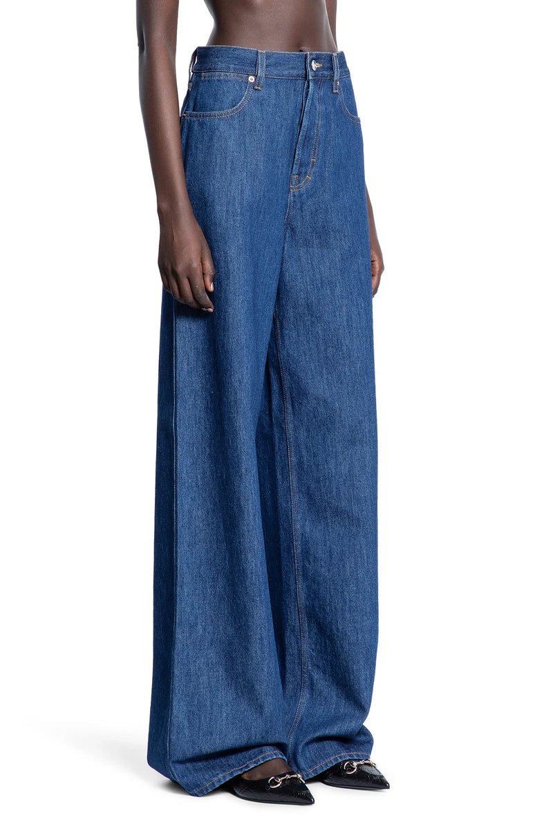 GUCCI WOMAN BLUE JEANS - Antonioli.eu