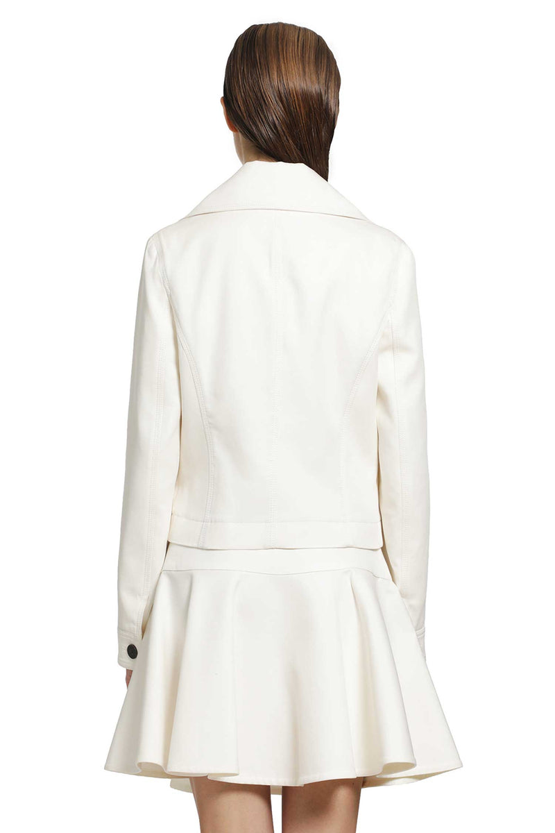 BURBERRY Cropped Cotton Jacket woman