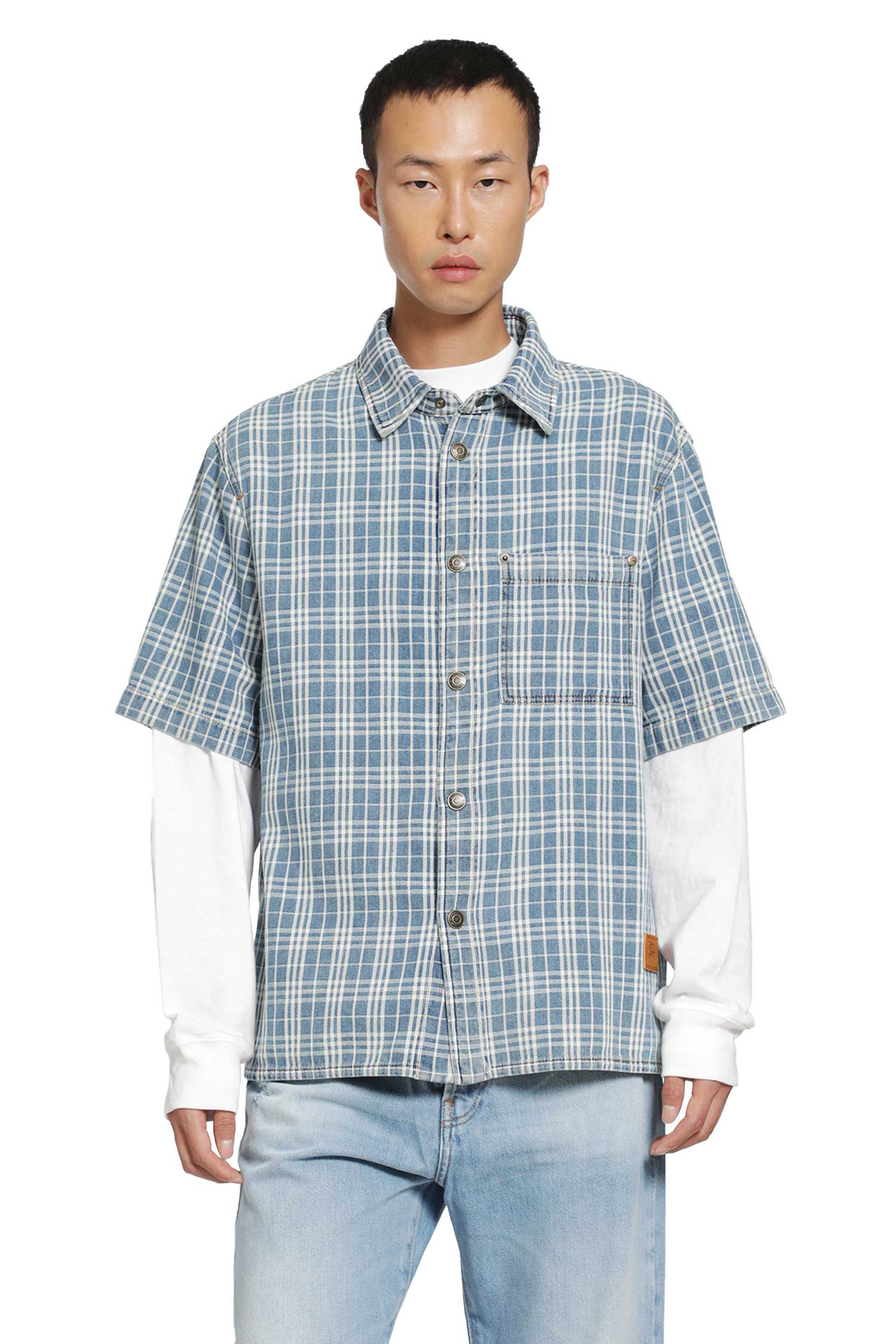 Donald Check Denim Shirt