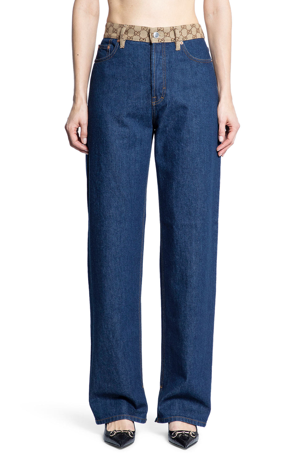 GUCCI WOMAN BLUE JEANS