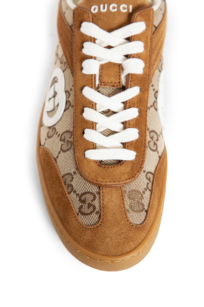 GUCCI WOMAN BROWN SNEAKERS