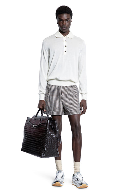 BOTTEGA VENETA MAN OFF-WHITE T-SHIRTS & TANK TOPS