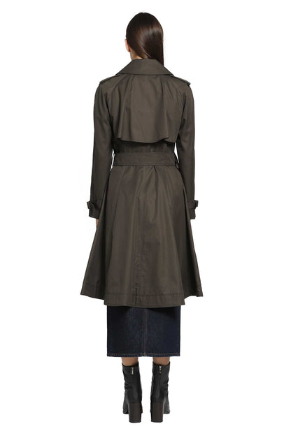 Long Gabardine Pembury Trench Coat