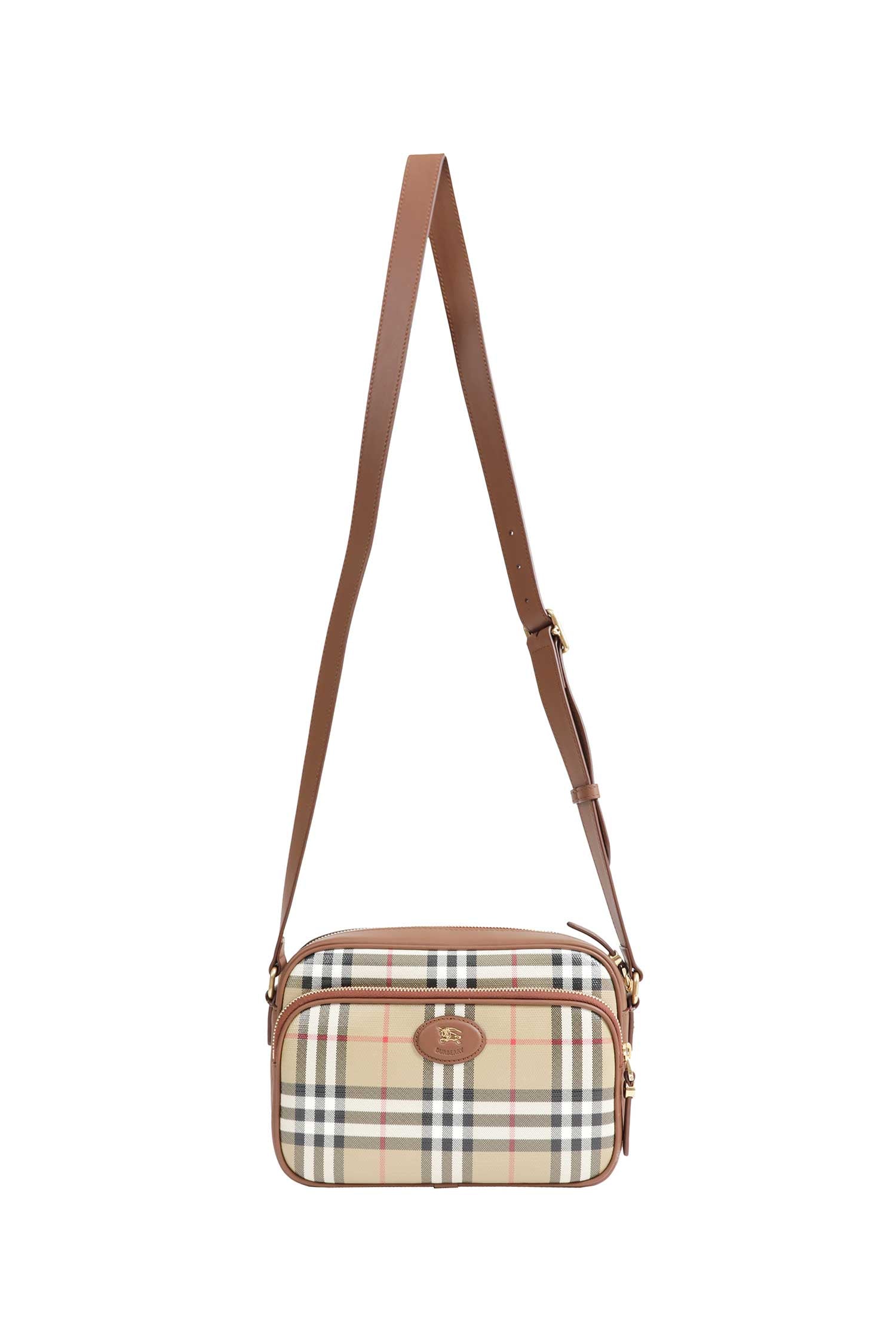 BURBERRY Check Pocket Crossbody Bag man