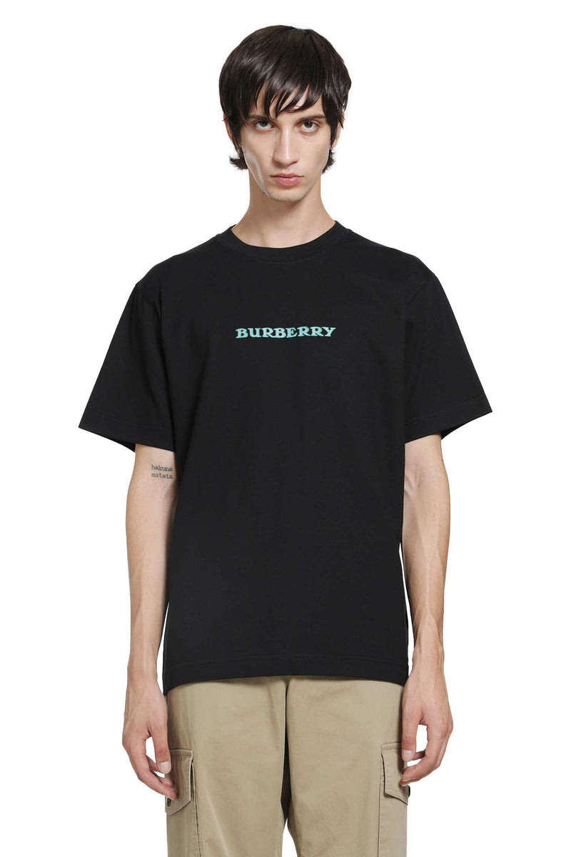 BURBERRY Heritage Logo Cotton T-Shirt man