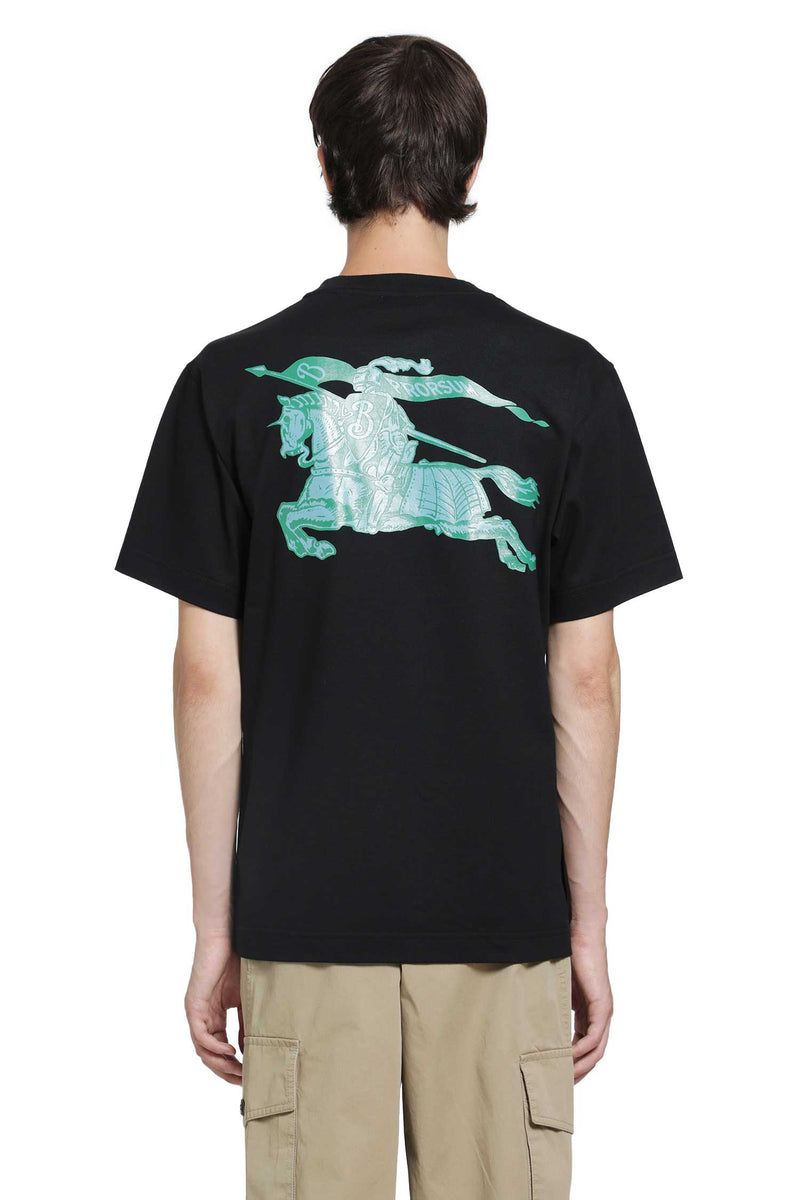 BURBERRY Heritage Logo Cotton T-Shirt man