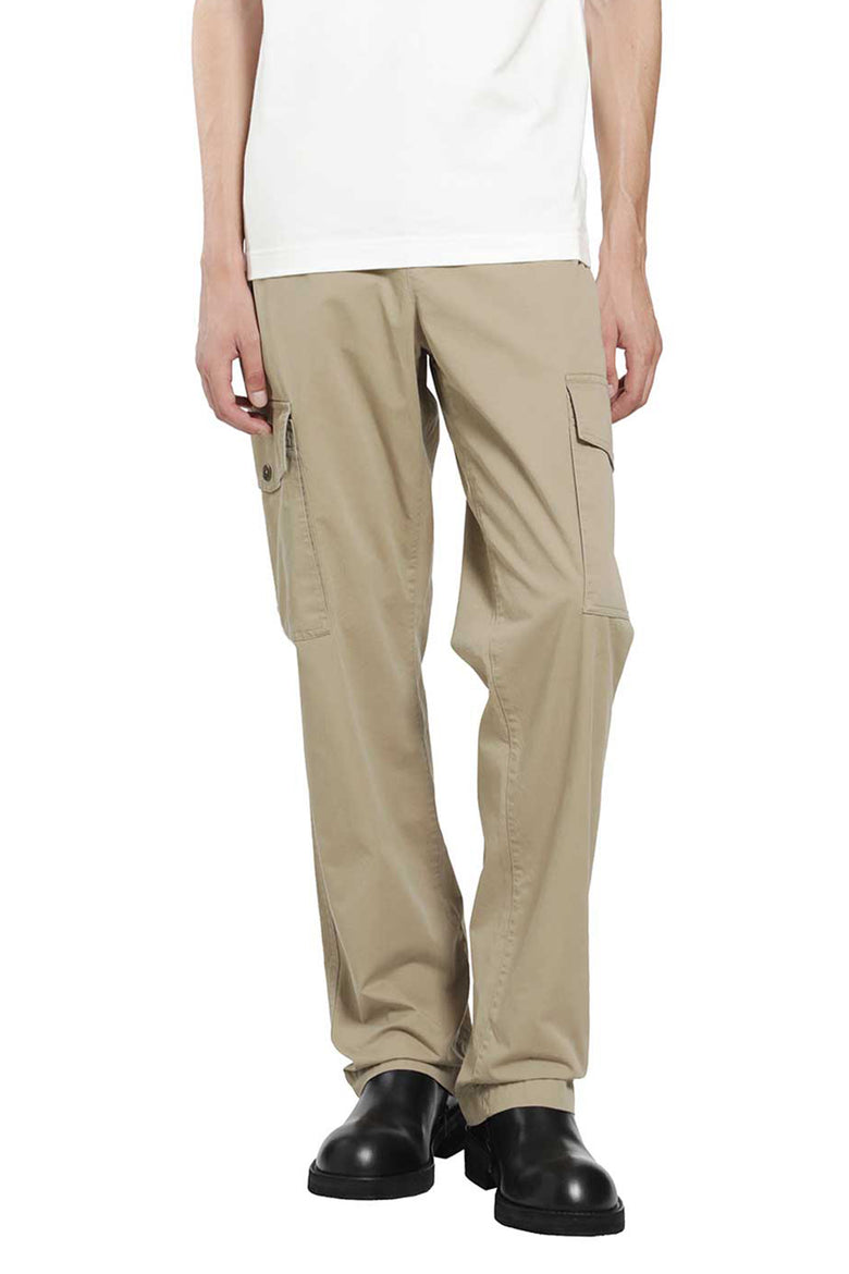 BURBERRY Cotton Twill Cargo Trousers man