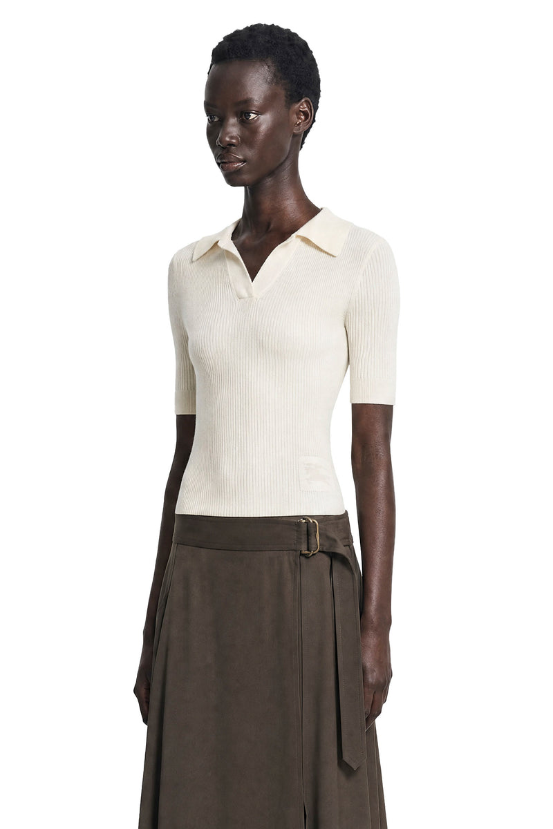 BURBERRY Cashmere Knit Polo woman