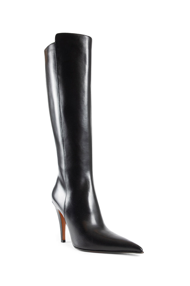 ALEXANDER MCQUEEN WOMAN BLACK BOOTS