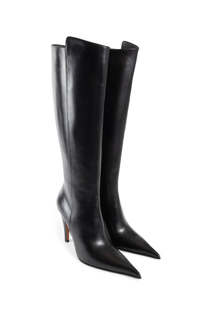 ALEXANDER MCQUEEN WOMAN BLACK BOOTS