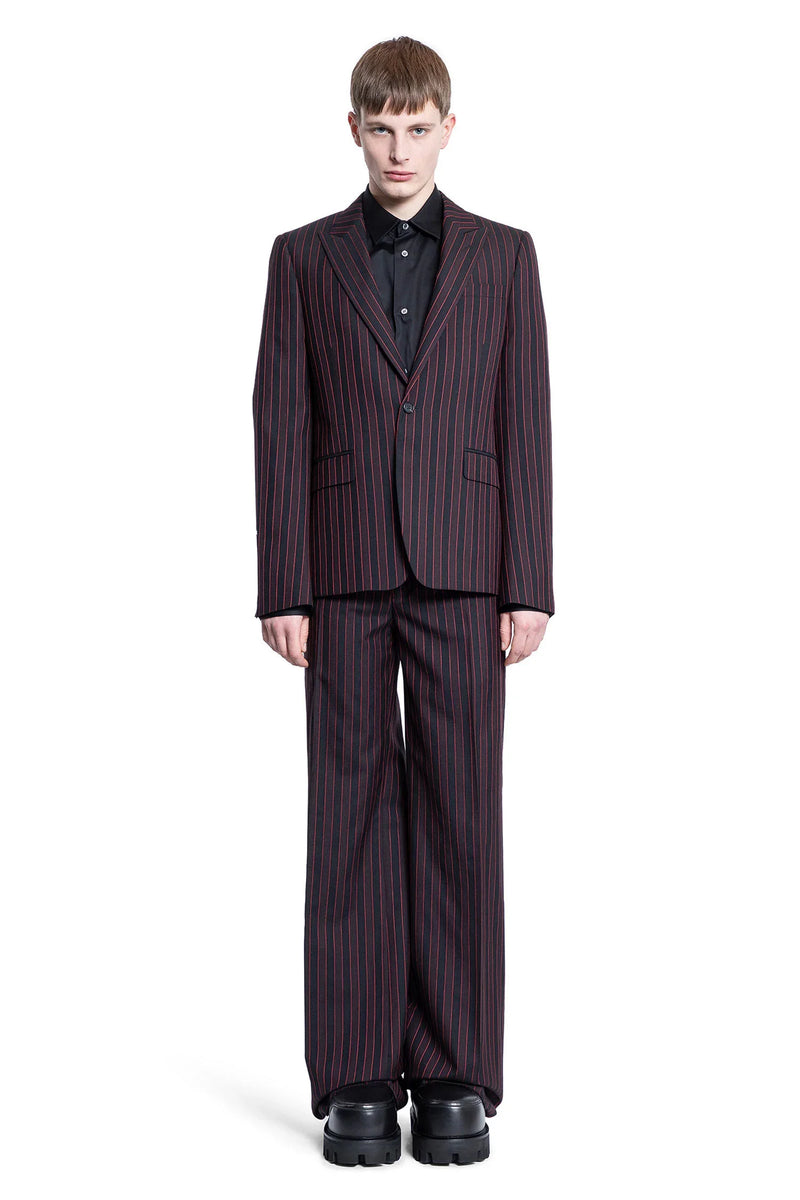 Shadow Stripe Tailored Trousers - Antonioli.eu