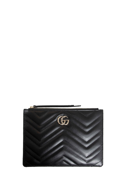 GUCCI WOMAN BLACK CLUTCHES & POUCHES