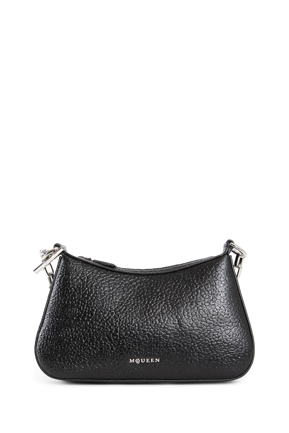 ALEXANDER MCQUEEN WOMAN BLACK SHOULDER BAGS