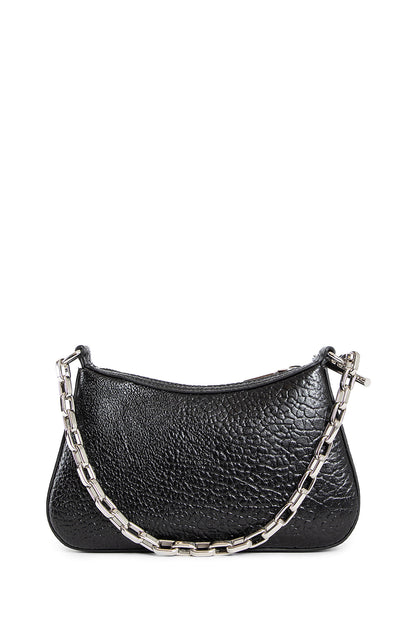 ALEXANDER MCQUEEN WOMAN BLACK SHOULDER BAGS