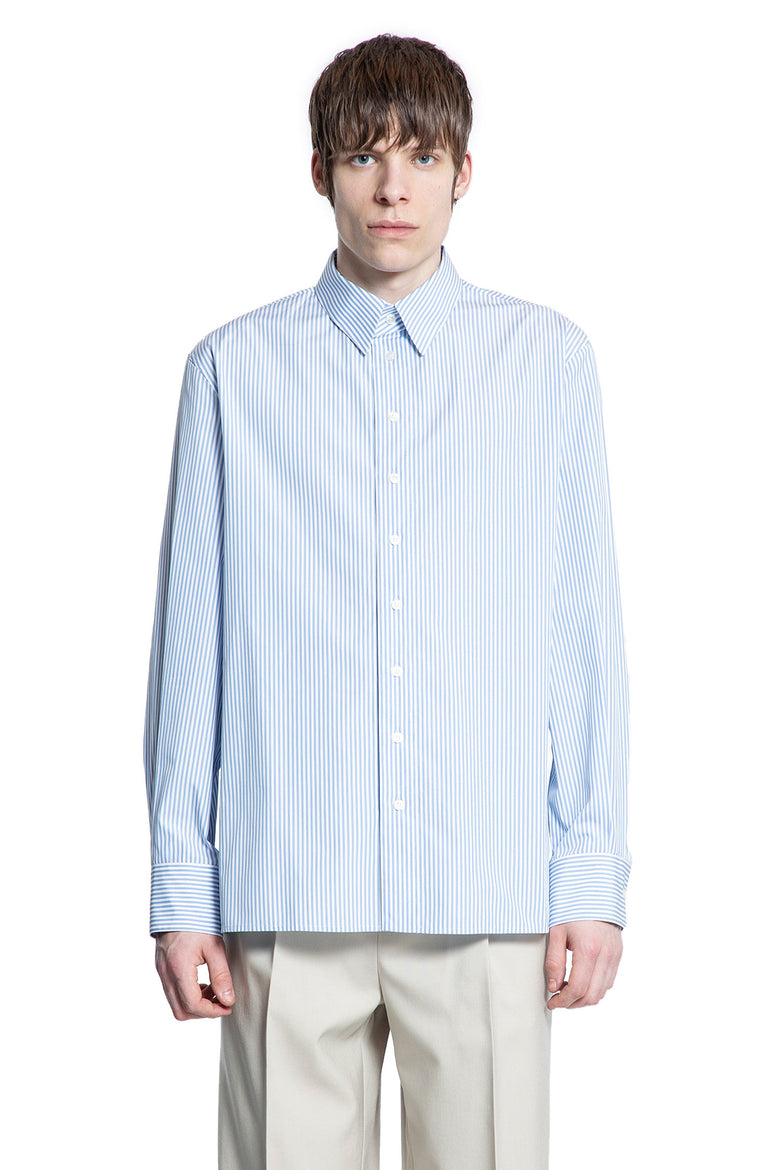 SAINT LAURENT MAN BLUE SHIRTS