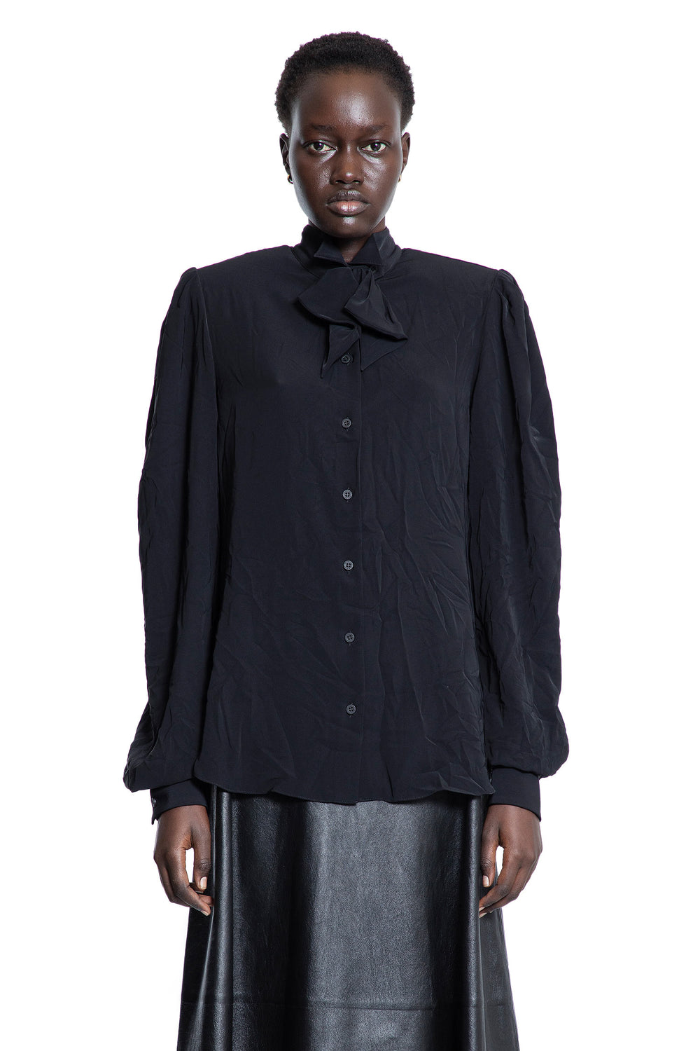 BALENCIAGA WOMAN BLACK SHIRTS