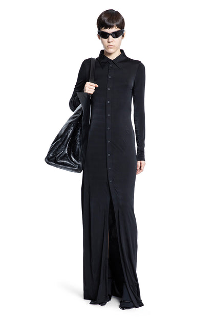 BALENCIAGA WOMAN BLACK DRESSES