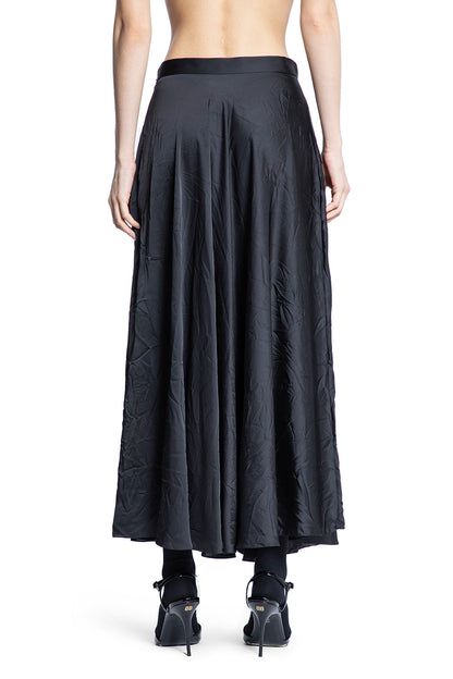 BALENCIAGA WOMAN BLACK SKIRTS