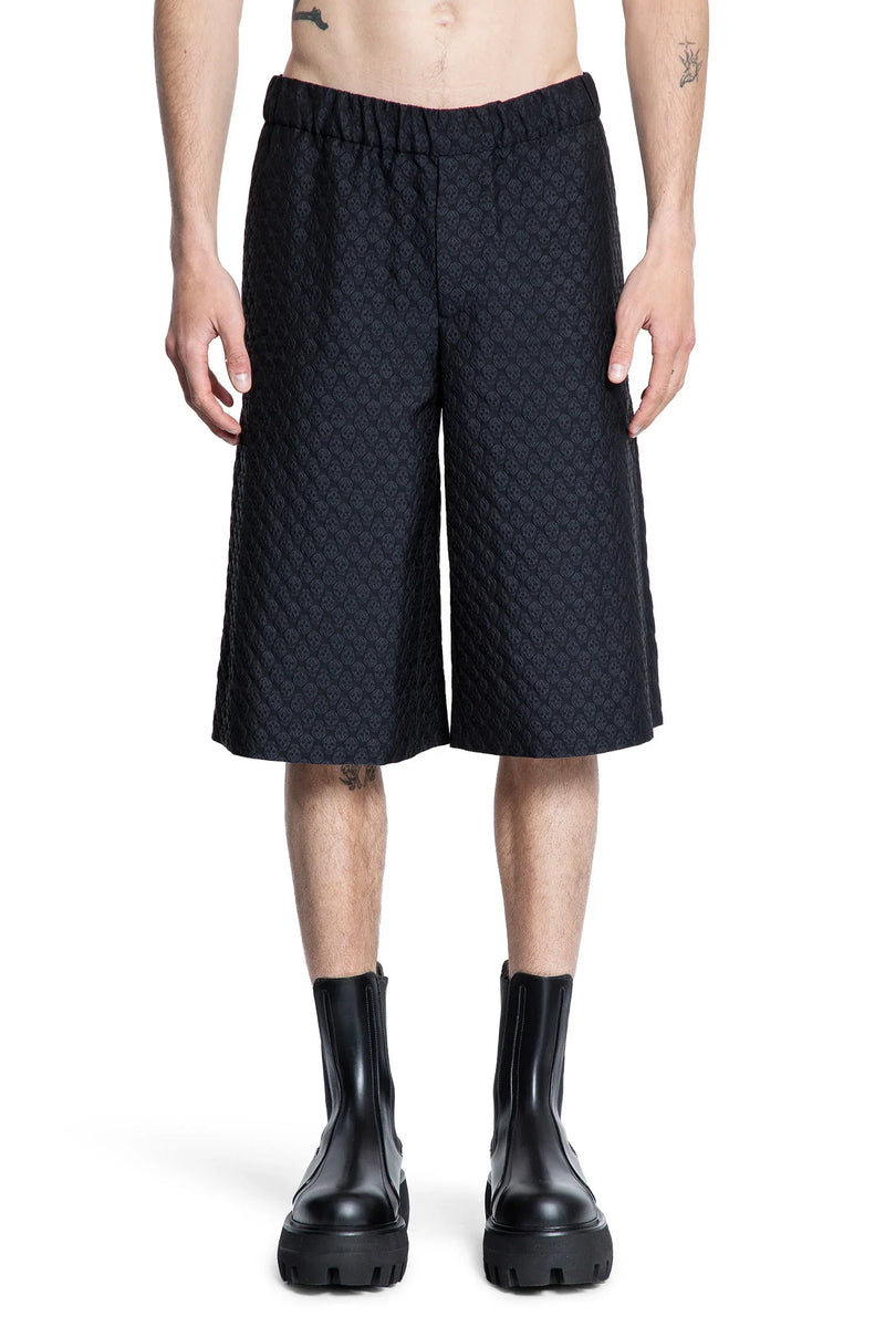 Skull Jacquard Shorts - Antonioli.eu