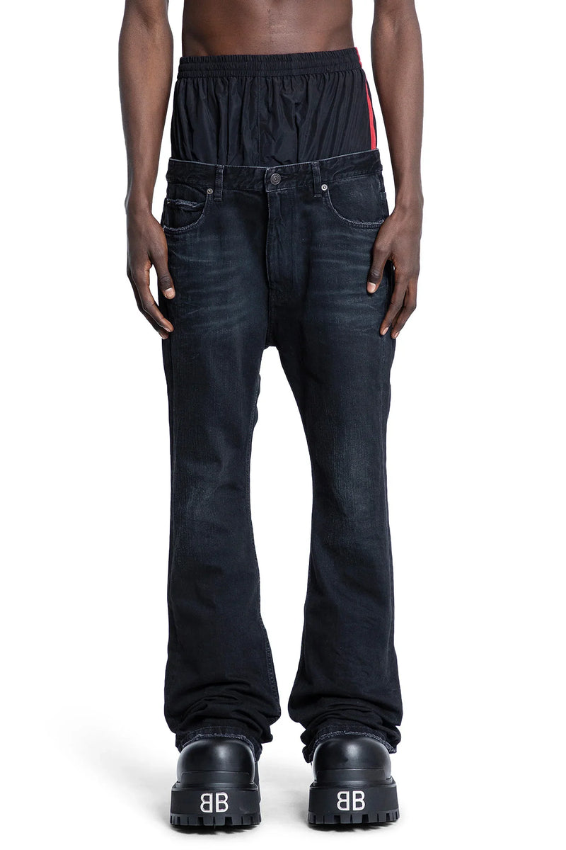 BALENCIAGA MAN BLACK JEANS - Antonioli.eu