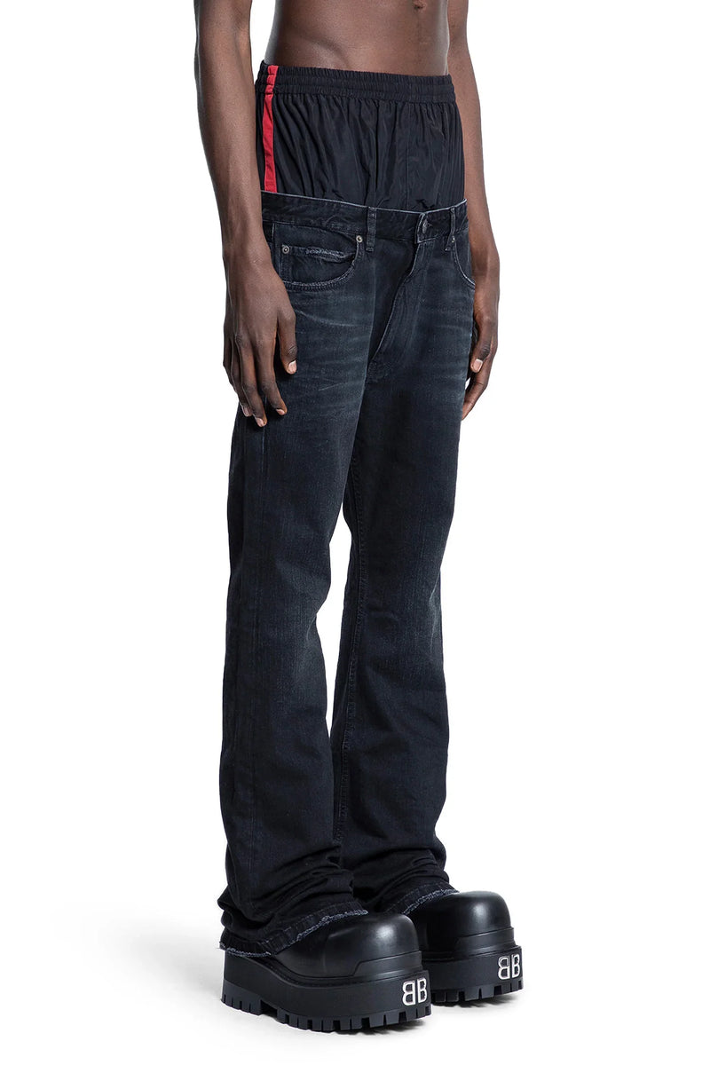 BALENCIAGA MAN BLACK JEANS - Antonioli.eu