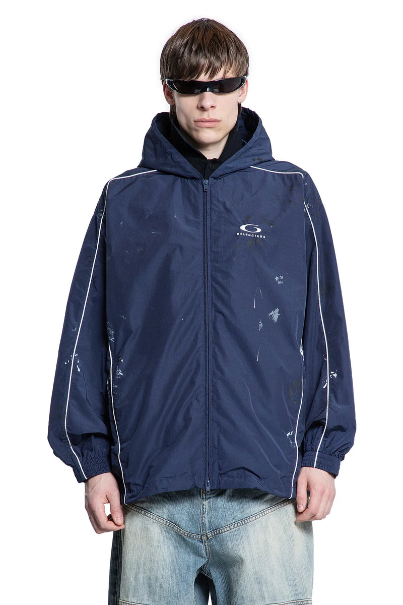 BALENCIAGA MAN BLUE JACKETS - Antonioli.eu