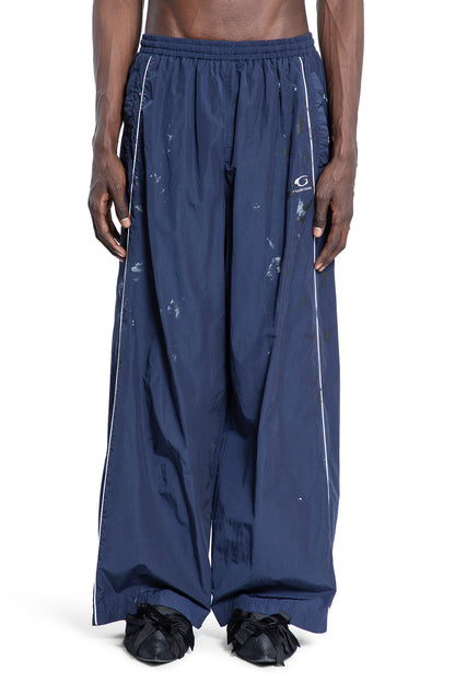 BALENCIAGA MAN BLUE TROUSERS