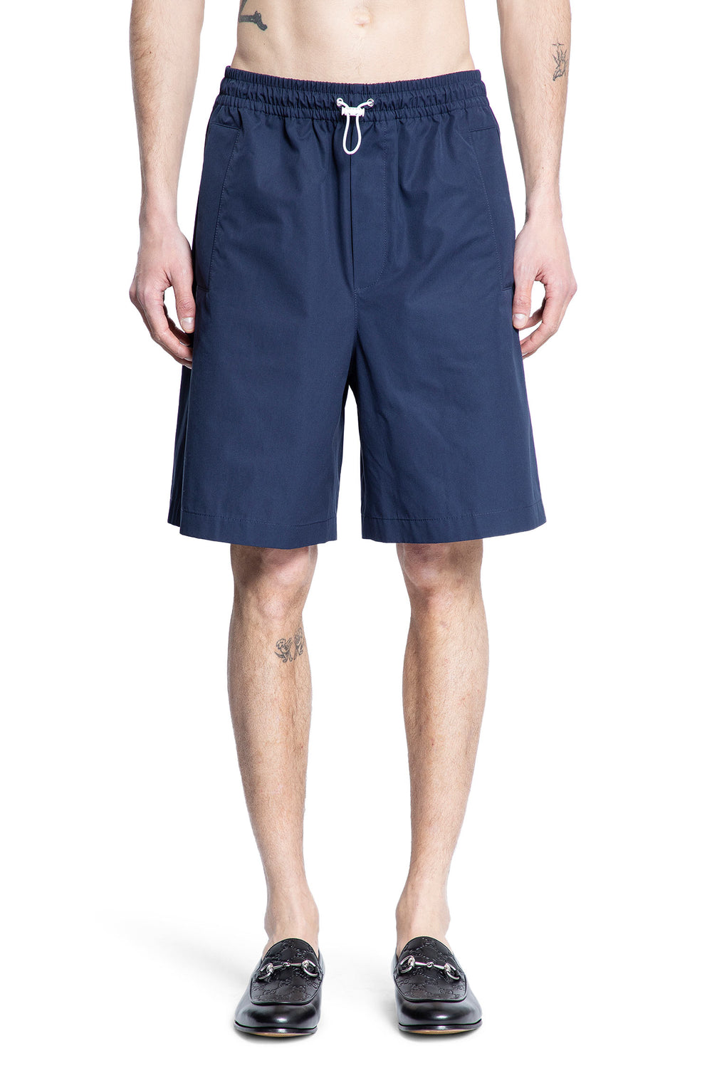 GUCCI MAN BLUE SHORTS & SKIRTS