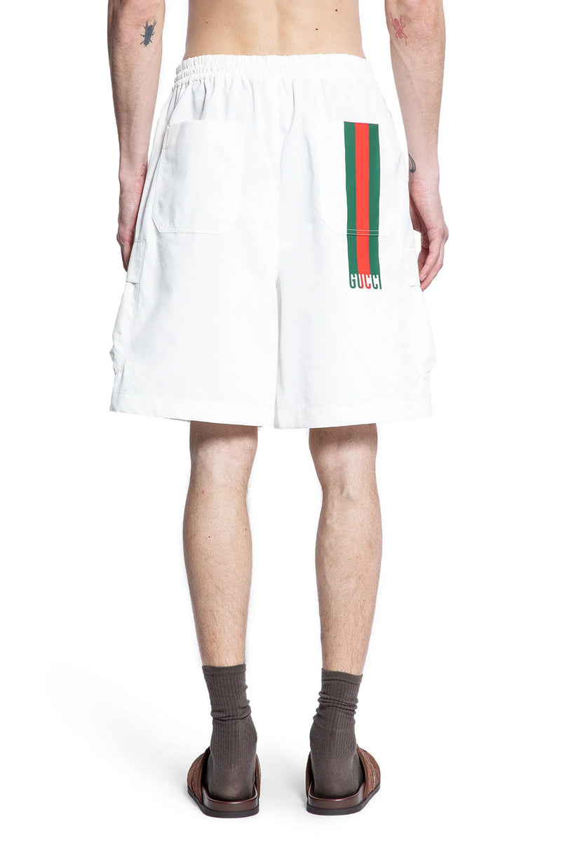 Web Cotton Ripstop Cargo Shorts - Antonioli.eu