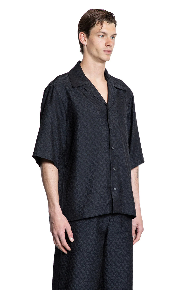 Skull Jacquard Shirt - Antonioli.eu