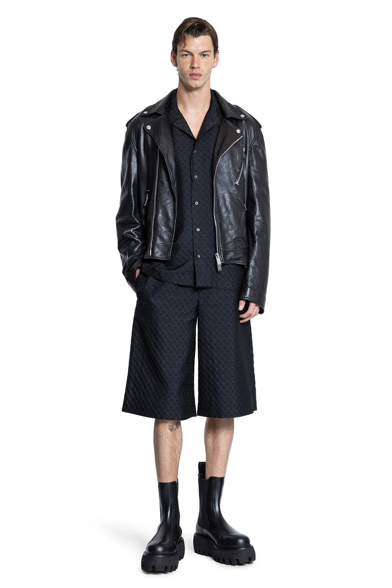 Skull Jacquard Shirt - Antonioli.eu