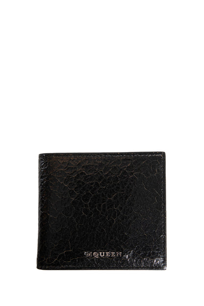 ALEXANDER MCQUEEN MAN BLACK WALLETS & CARDHOLDERS