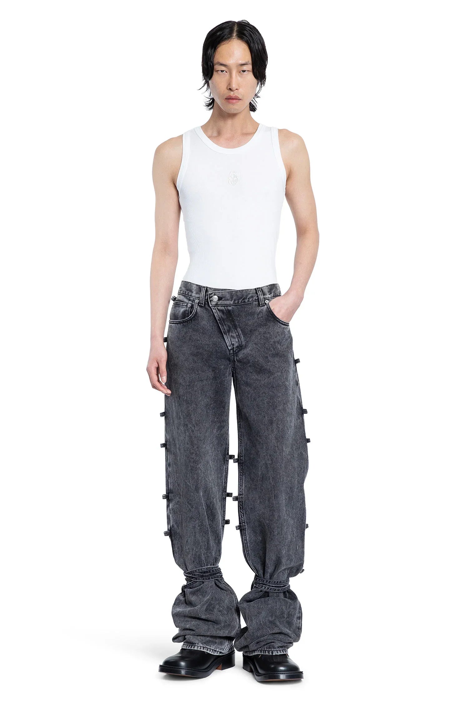 ALEXANDER MCQUEEN MAN WHITE T-SHIRTS & TANK TOPS - Antonioli.eu