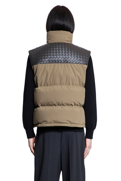 BOTTEGA VENETA MAN BEIGE VESTS