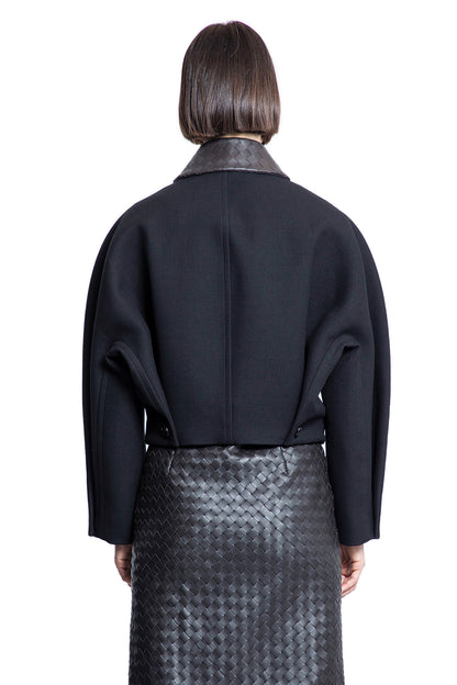 BOTTEGA VENETA WOMAN BLACK JACKETS