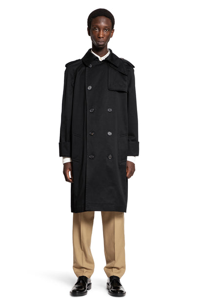 SAINT LAURENT MAN BLACK COATS