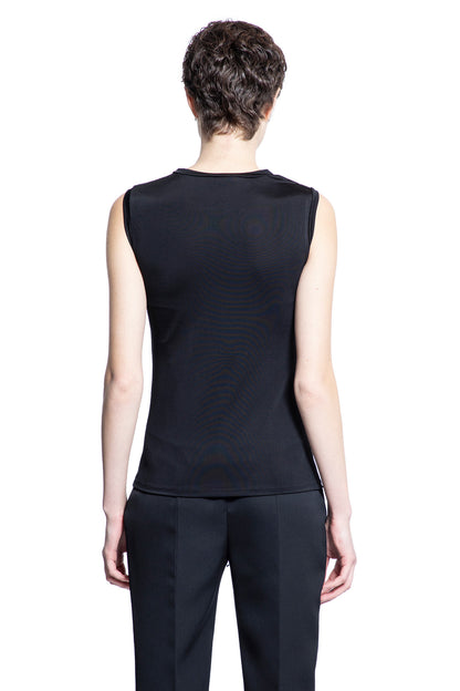 ALEXANDER MCQUEEN WOMAN BLACK TOPS